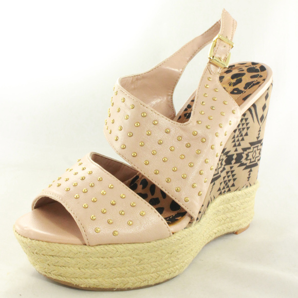 Jessica Simpson Shoes - JESSICA SIMPSON Studded JP-CALINA Platform Wedges